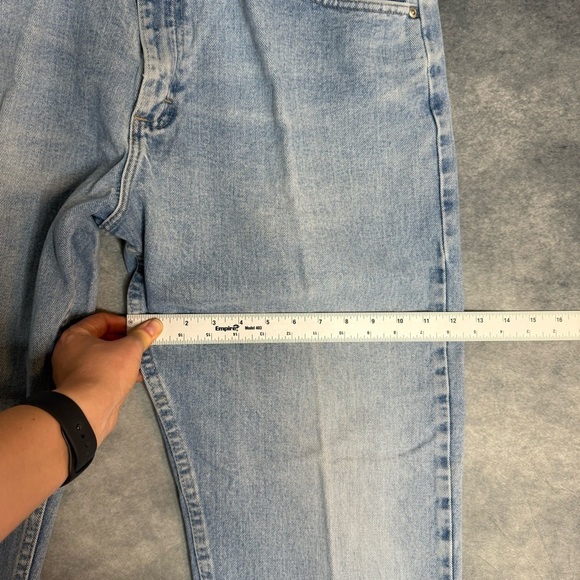 Wrangler Mens Jeans Relaxed Fit 38x30 Blue PREMIUM DENIM Fits 36x29.5 - Picture 7 of 16